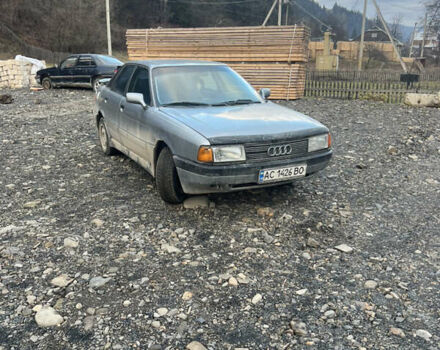 Серый Ауди 80, объемом двигателя 1.8 л и пробегом 20 тыс. км за 1100 $, фото 1 на Automoto.ua