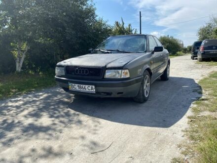 Ауді 80 1988 у Полонном на Automoto.ua Сірий Ауді 80, об'ємом двигуна 1.9 л та пробігом 340 тис. км за 1250 $, фото 1 на Automoto.ua