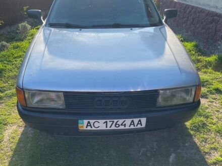 Ауді 80 1988 у Перемышлянах на Automoto.ua Сірий Ауді 80, об'ємом двигуна 1.6 л та пробігом 350 тис. км за 1750 $, фото 1 на Automoto.ua