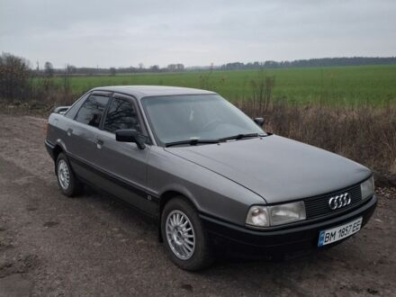 Серый Ауди 80, объемом двигателя 1.8 л и пробегом 100 тыс. км за 2950 $, фото 1 на Automoto.ua