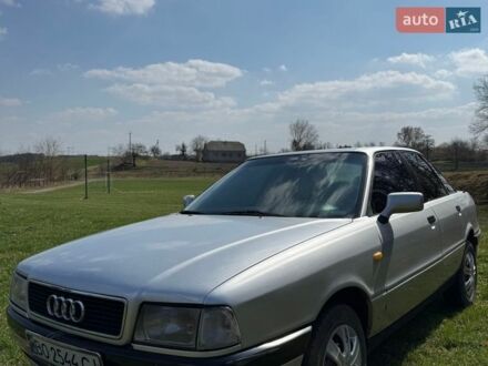 Серый Ауди 80, объемом двигателя 1.8 л и пробегом 280 тыс. км за 1350 $, фото 1 на Automoto.ua
