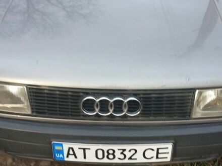 Серый Ауди 80, объемом двигателя 1.8 л и пробегом 269 тыс. км за 1600 $, фото 1 на Automoto.ua