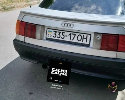 Серый Ауди 80, объемом двигателя 2 л и пробегом 292 тыс. км за 1088 $, фото 1 на Automoto.ua