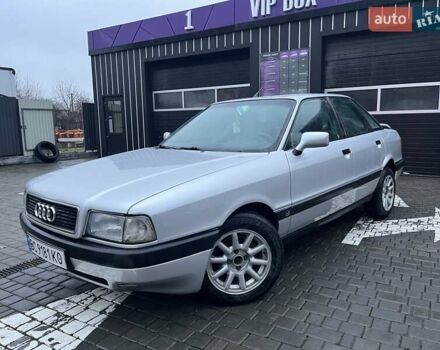 Серый Ауди 80, объемом двигателя 2 л и пробегом 198 тыс. км за 2250 $, фото 1 на Automoto.ua