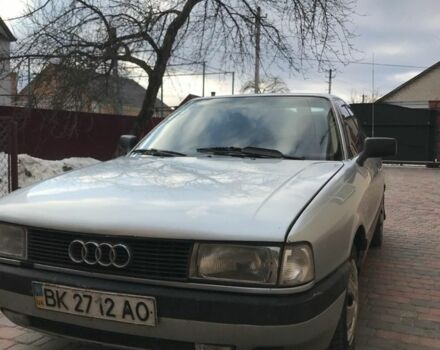 Сірий Ауді 80, об'ємом двигуна 1.8 л та пробігом 270 тис. км за 1700 $, фото 1 на Automoto.ua