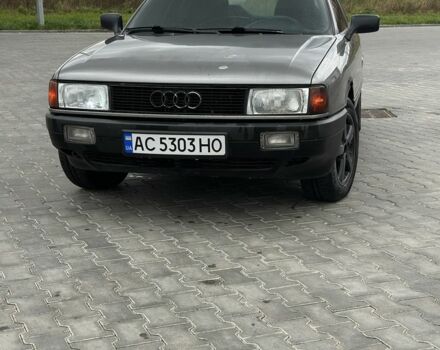 Серый Ауди 80, объемом двигателя 1.8 л и пробегом 100 тыс. км за 1500 $, фото 1 на Automoto.ua