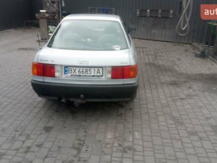 Сірий Ауді 80, об'ємом двигуна 1.78 л та пробігом 350 тис. км за 2300 $, фото 1 на Automoto.ua