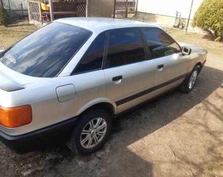 Сірий Ауді 80, об'ємом двигуна 1.8 л та пробігом 340 тис. км за 1650 $, фото 1 на Automoto.ua