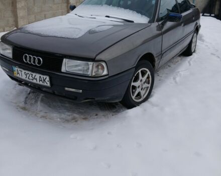 Сірий Ауді 80, об'ємом двигуна 1.8 л та пробігом 300 тис. км за 1050 $, фото 1 на Automoto.ua