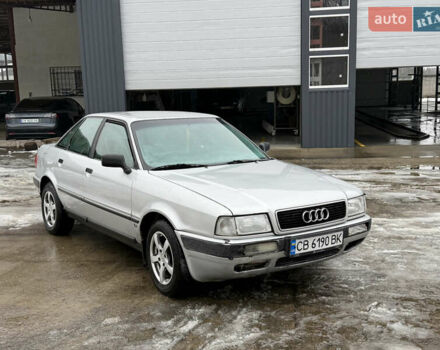 Серый Ауди 80, объемом двигателя 1.78 л и пробегом 180 тыс. км за 1350 $, фото 1 на Automoto.ua