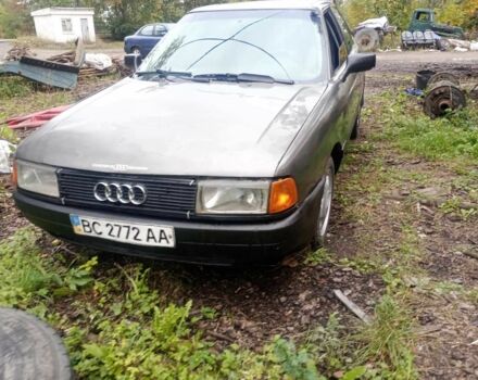 Серый Ауди 80, объемом двигателя 1 л и пробегом 500 тыс. км за 1000 $, фото 1 на Automoto.ua