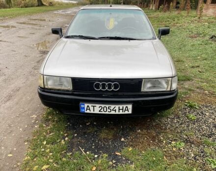 Сірий Ауді 80, об'ємом двигуна 1.6 л та пробігом 490 тис. км за 1898 $, фото 1 на Automoto.ua