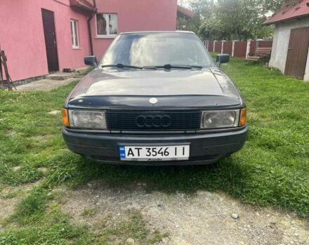 Серый Ауди 80, объемом двигателя 1.8 л и пробегом 192 тыс. км за 1300 $, фото 1 на Automoto.ua