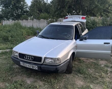 Сірий Ауді 80, об'ємом двигуна 1.8 л та пробігом 300 тис. км за 653 $, фото 1 на Automoto.ua