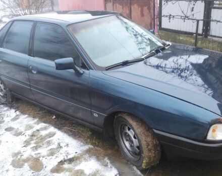 Серый Ауди 80, объемом двигателя 2 л и пробегом 168 тыс. км за 700 $, фото 1 на Automoto.ua