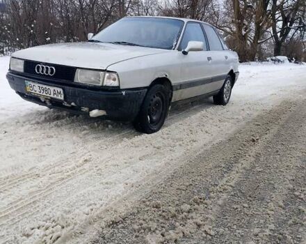 Серый Ауди 80, объемом двигателя 1.8 л и пробегом 350 тыс. км за 900 $, фото 1 на Automoto.ua