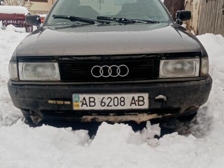 Серый Ауди 80, объемом двигателя 1.8 л и пробегом 279 тыс. км за 1300 $, фото 1 на Automoto.ua