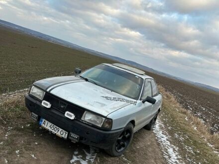 Ауді 80 1990 у Перемышлянах на Automoto.ua Сірий Ауді 80, об'ємом двигуна 2 л та пробігом 400 тис. км за 1250 $, фото 1 на Automoto.ua