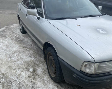 Серый Ауди 80, объемом двигателя 1.78 л и пробегом 350 тыс. км за 999 $, фото 1 на Automoto.ua