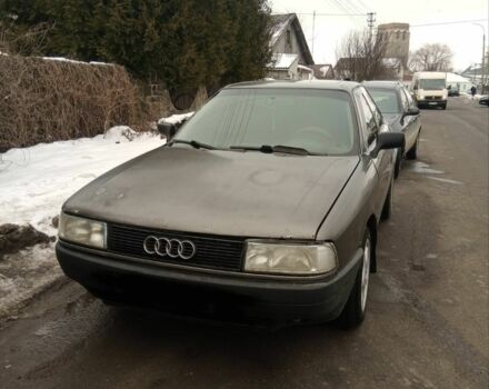 Сірий Ауді 80, об'ємом двигуна 1.8 л та пробігом 250 тис. км за 1250 $, фото 1 на Automoto.ua