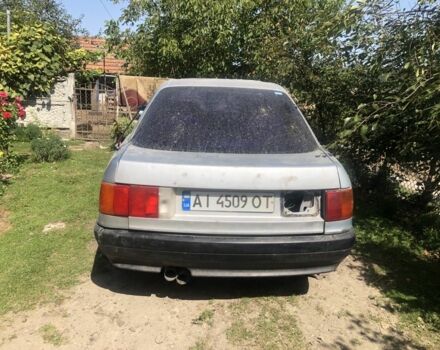 Серый Ауди 80, объемом двигателя 2 л и пробегом 320 тыс. км за 243 $, фото 1 на Automoto.ua