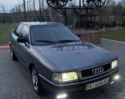Сірий Ауді 80, об'ємом двигуна 2 л та пробігом 3 тис. км за 1500 $, фото 1 на Automoto.ua