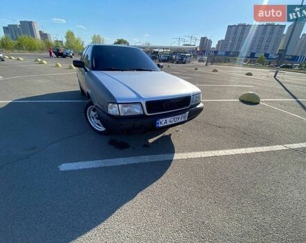 Серый Ауди 80, объемом двигателя 1.8 л и пробегом 288 тыс. км за 2100 $, фото 1 на Automoto.ua