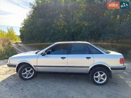 Серый Ауди 80, объемом двигателя 2 л и пробегом 399 тыс. км за 3000 $, фото 1 на Automoto.ua