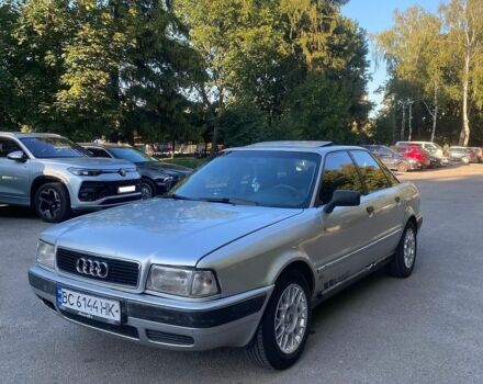 Сірий Ауді 80, об'ємом двигуна 2 л та пробігом 329 тис. км за 2000 $, фото 1 на Automoto.ua