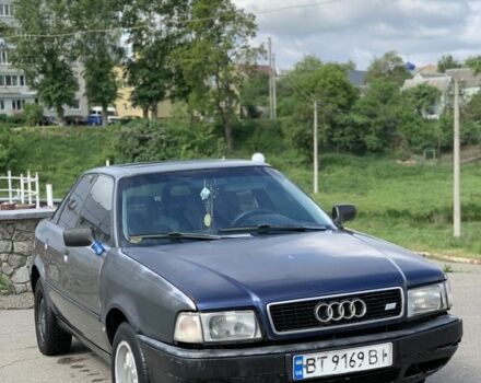 Серый Ауди 80, объемом двигателя 2 л и пробегом 330 тыс. км за 700 $, фото 1 на Automoto.ua