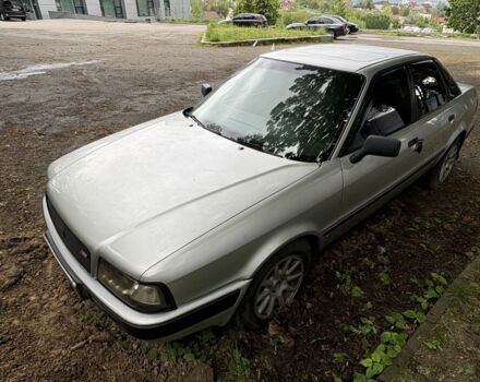 Серый Ауди 80, объемом двигателя 2 л и пробегом 300 тыс. км за 1000 $, фото 1 на Automoto.ua