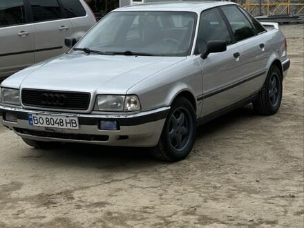 Серый Ауди 80, объемом двигателя 2 л и пробегом 414 тыс. км за 2500 $, фото 1 на Automoto.ua