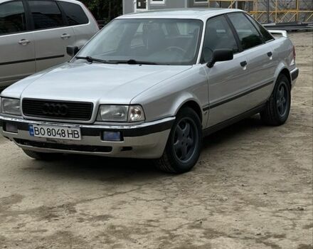 Серый Ауди 80, объемом двигателя 2 л и пробегом 414 тыс. км за 2500 $, фото 1 на Automoto.ua