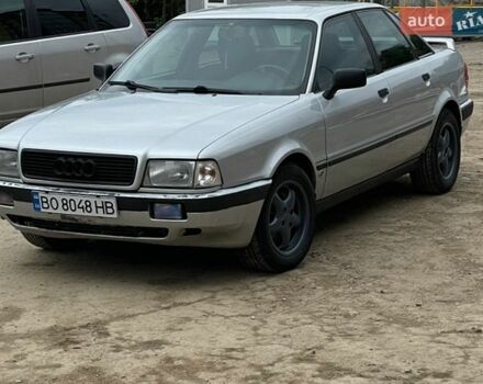 Серый Ауди 80, объемом двигателя 2 л и пробегом 414 тыс. км за 2500 $, фото 1 на Automoto.ua
