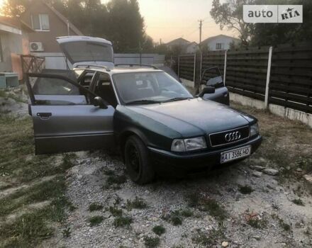 Серый Ауди 80, объемом двигателя 1.9 л и пробегом 50 тыс. км за 2500 $, фото 1 на Automoto.ua