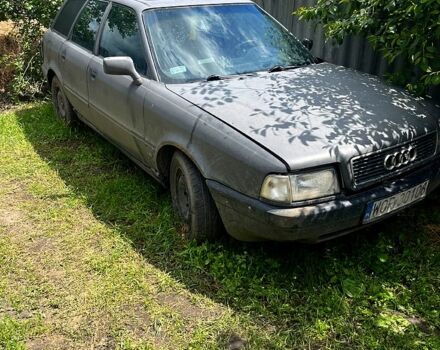 Серый Ауди 80, объемом двигателя 1.9 л и пробегом 0 тыс. км за 600 $, фото 1 на Automoto.ua