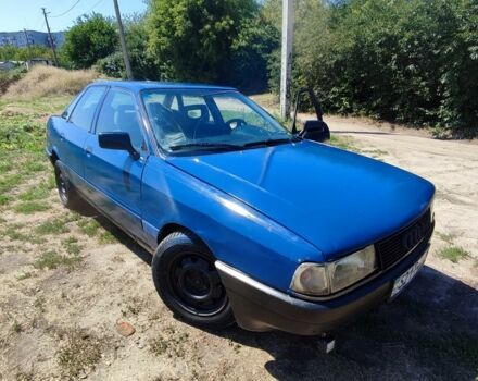 Синий Ауди 80, объемом двигателя 1.8 л и пробегом 177 тыс. км за 750 $, фото 8 на Automoto.ua
