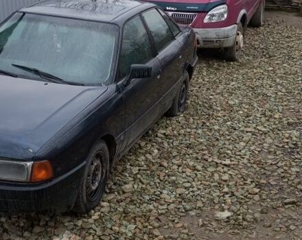 Синий Ауди 80, объемом двигателя 1 л и пробегом 444 тыс. км за 750 $, фото 1 на Automoto.ua