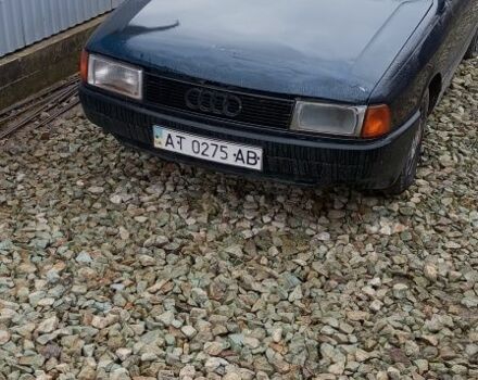 Синий Ауди 80, объемом двигателя 1 л и пробегом 444 тыс. км за 750 $, фото 2 на Automoto.ua