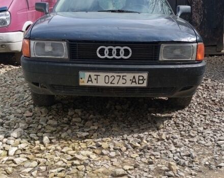 Синий Ауди 80, объемом двигателя 1 л и пробегом 444 тыс. км за 750 $, фото 3 на Automoto.ua