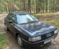 Синий Ауди 80, объемом двигателя 1.8 л и пробегом 350 тыс. км за 1000 $, фото 2 на Automoto.ua