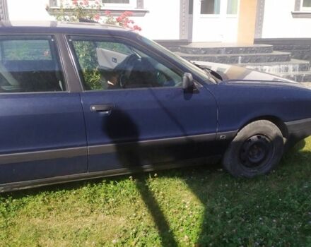 Синий Ауди 80, объемом двигателя 0 л и пробегом 300 тыс. км за 1850 $, фото 2 на Automoto.ua