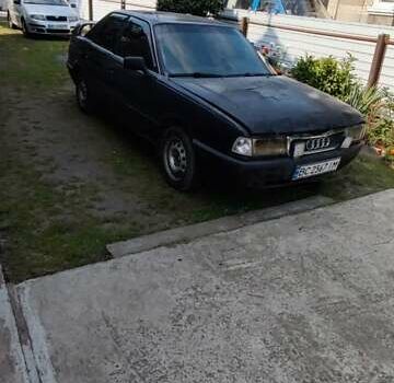 Синий Ауди 80, объемом двигателя 1.6 л и пробегом 333 тыс. км за 600 $, фото 6 на Automoto.ua