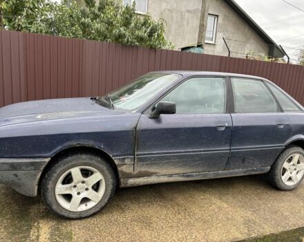 Синий Ауди 80, объемом двигателя 1.8 л и пробегом 228 тыс. км за 1000 $, фото 3 на Automoto.ua