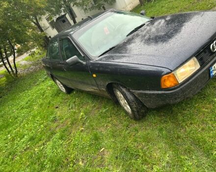 Синий Ауди 80, объемом двигателя 1.6 л и пробегом 323 тыс. км за 1600 $, фото 2 на Automoto.ua