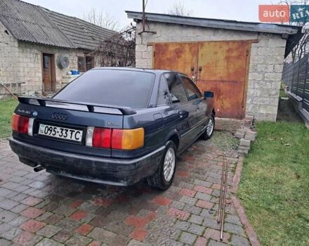 Синий Ауди 80, объемом двигателя 0 л и пробегом 258 тыс. км за 1800 $, фото 3 на Automoto.ua