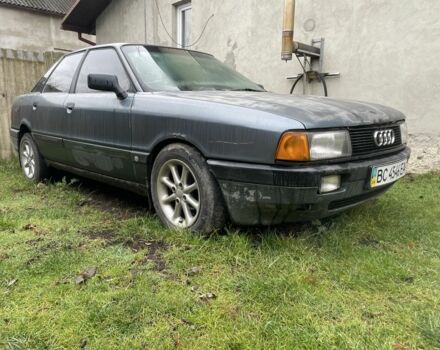 Синий Ауди 80, объемом двигателя 0 л и пробегом 300 тыс. км за 800 $, фото 1 на Automoto.ua