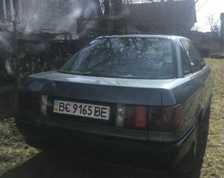 Синій Ауді 80, об'ємом двигуна 1.8 л та пробігом 320 тис. км за 1800 $, фото 4 на Automoto.ua