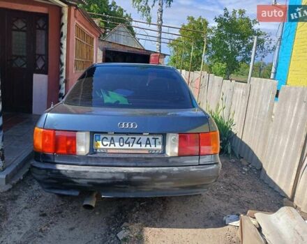 Синий Ауди 80, объемом двигателя 1.78 л и пробегом 370 тыс. км за 2200 $, фото 1 на Automoto.ua