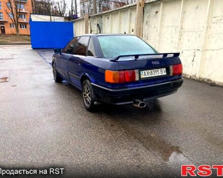 Синий Ауди 80, объемом двигателя 1.8 л и пробегом 0 тыс. км за 1000 $, фото 2 на Automoto.ua